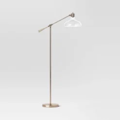 Crosby Bell Floor Lamp Brass With Glass Shade - Threshold™ -Threshold GUEST a56aefbc c219 4e3d a609 84cc3103cc5e