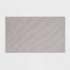 20"x34" Fine Chenille Memory Foam Bath Rug - Threshold™ -Threshold GUEST a825562c ca1a 4d68 8b9b 77e5ea1aba98