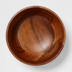77oz Wood Medium Serving Bowl - Threshold™ -Threshold GUEST afbd0253 190c 4371 a95f 31ec454892a2