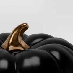 Large Ceramic Halloween Pumpkin With Gold Stem - Threshold™ -Threshold GUEST b9a37f03 bf02 4f33 82e8 af5aa4cd3cdd