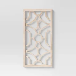 Set Of 2 Wood Lattice Wall Hanging Brown - Threshold™ -Threshold GUEST bd3f96a2 abba 4d78 96ff eba1d5ba3951