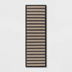 Vintage Striped Rug Black/Brown - Threshold™ 11 Vintage Striped Rug Black/Brown - Threshold™ -Threshold GUEST bdbea589 d707 4c74 8676 67c2961759ec