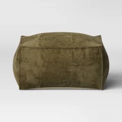 Costa Velvet Cocktail Pouf Olive Green - Threshold™ 6 Costa Velvet Cocktail Pouf Olive Green - Threshold™ -Threshold GUEST c1677e5f fb0e 42e3 8b94 53ddb6732402