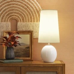 Marble Table Lamp Off-White - Threshold™ -Threshold GUEST c169ca89 36b1 44ba b487 0a3180b3570b
