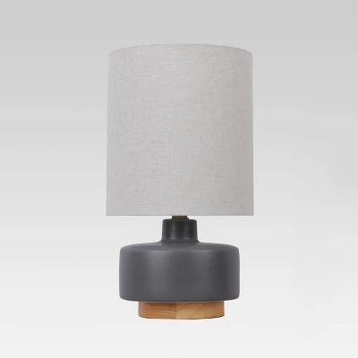 Ceramic Table Lamp With Wood Base - Threshold™ 12 Ceramic Table Lamp With Wood Base - Threshold™ - Image 10
