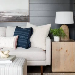 36" X 36" Dreary Abstract Landscape Framed Wall Canvas - Threshold™ Designed With Studio McGee -Threshold GUEST ca01da1b b753 4db4 a447 3116f3701865 1