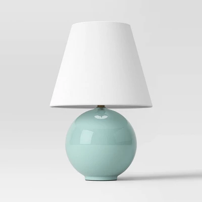 Round Table Lamp With Tapered Shade Blue - Threshold™ 6 Round Table Lamp With Tapered Shade Blue - Threshold™ - Image 4