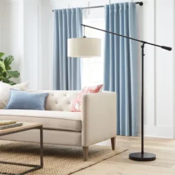 Cantilever Drop Pendant Swing Arm Floor Lamp Brown - Threshold™ -Threshold GUEST cd0c3cb9 dbb5 466d 9069 486b7c8203dd