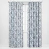 1pc Light Filtering Charade Floral Window Curtain Panel - Threshold™ -Threshold GUEST d0444ca8 0151 4032 9abf 9be4751d6730