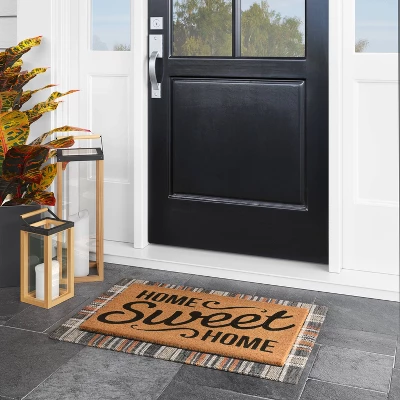 1'6"x2'6" Home Sweet Home Doormat - Threshold™ 3 1'6"x2'6" Home Sweet Home Doormat - Threshold™