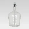 Artisan Glass Jug Large Lamp Base Clear - Threshold™ -Threshold GUEST d53e12d9 bcdd 4117 a7f0 884a1c8f641d