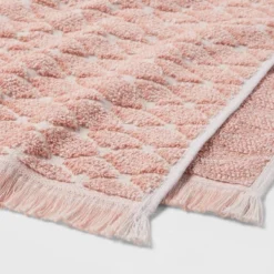 Scallop Towel Clay Pink - Threshold™ 7 Scallop Towel Clay Pink - Threshold™ -Threshold GUEST dc3ec5b5 72f3 4ea3 87e5 ae29742b8a6f