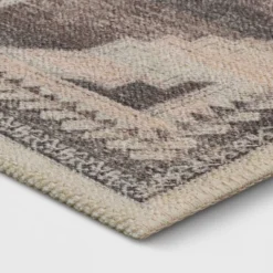 Cromwell Washable Printed Persian Style Rug Tan - Threshold™ -Threshold GUEST dd7897a2 15b1 4691 a81f 391d4a47c4bd