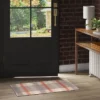 1'8"x2'10" Washable Fall Checkered Accent Rug Tan - Threshold™ -Threshold GUEST dff5b75a 95a6 41a4 8ec8 084889e88753