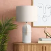 Large Assembled Ceramic Table Lamp White - Threshold™ 2 Large Assembled Ceramic Table Lamp White - Threshold™ -Threshold GUEST e1db9e87 5a93 47d9 b476 ec3753af9297