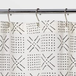Shapes Shower Curtain White - Threshold™ 8 Shapes Shower Curtain White - Threshold™ -Threshold GUEST e38afc4b 73d9 4b36 99e0 d504cc95dd92