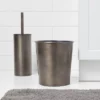 Aluminum Toilet Brush And Holder Set With Aged Metal Finish Gray - Threshold™ -Threshold GUEST e789256d 9d9a 4132 b857 ebda495f5aa8