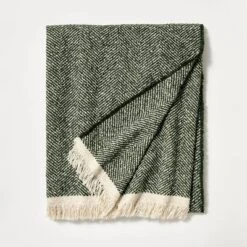 Herringbone Frayed Edges Throw Blanket - Threshold™ Designed With Studio McGee -Threshold GUEST e87e4b7c aac5 4211 a82d df91d6572638