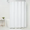 Diamond Matelesse Shower Curtain White - Threshold™
