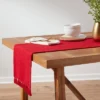 72" X 14" Cotton Checked Textured Table Runner Red - Threshold™ 2 72" X 14" Cotton Checked Textured Table Runner Red - Threshold™ -Threshold GUEST f0122078 a2dc 4f48 9df4 9f401a70ead4