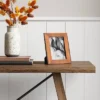 4" X 6" Vertical Sides Natural Frame Antique Wood - Threshold™ -Threshold GUEST f129efb6 63f1 48d3 8a21 bf97d8e99a9e