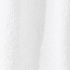 Matelasse Medallion Shower Curtain White - Threshold™ -Threshold GUEST f27a0e1f 42a8 4f83 8d18 a0ef03d0f152