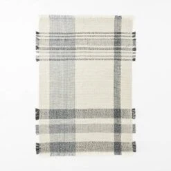 Laurelhurst Indoor/Outdoor Plaid Rug Black/White - Threshold™ Designed With Studio McGee -Threshold GUEST f399b605 bcef 4104 8333 f7d9f5288045