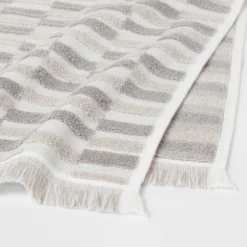 Checkerboard Towel Gray/White - Threshold™ -Threshold GUEST f78af8d2 97f3 4a95 b671 49a5d0fa1c3e