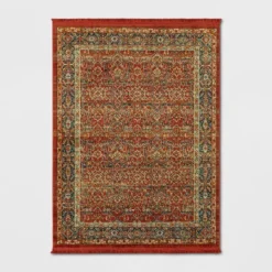 Damask Woven Persian With Fringe Rug - Threshold 13 Damask Woven Persian With Fringe Rug - Threshold -Threshold GUEST f84fa484 62b1 4a3d bb98 2627c508f7fc