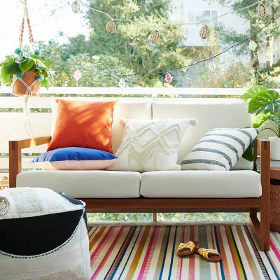 21" X 23" Artificial Monstera Arrangement In Ceramic Pot - Threshold™ 6 21" X 23" Artificial Monstera Arrangement In Ceramic Pot - Threshold™ - Image 4